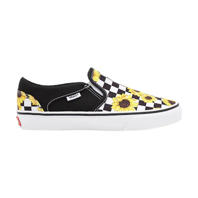 (W) Vans Asher 'Sunflower Checkerboard'