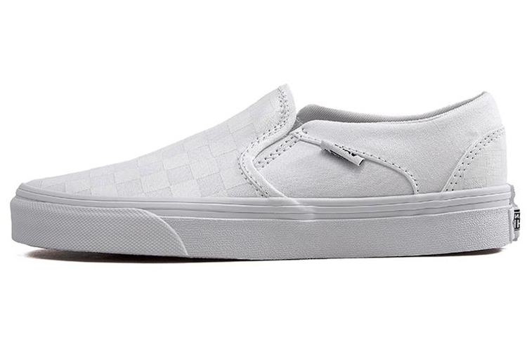 (Women)  Vans Asher 'White Checkerboard'  VN000VOSW51