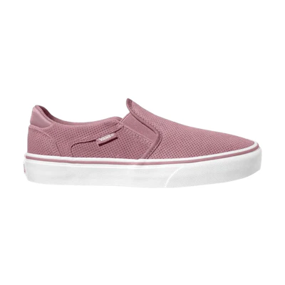 (W) Vans Asher Deluxe Perforated Suede 'Nostalgia Rose'