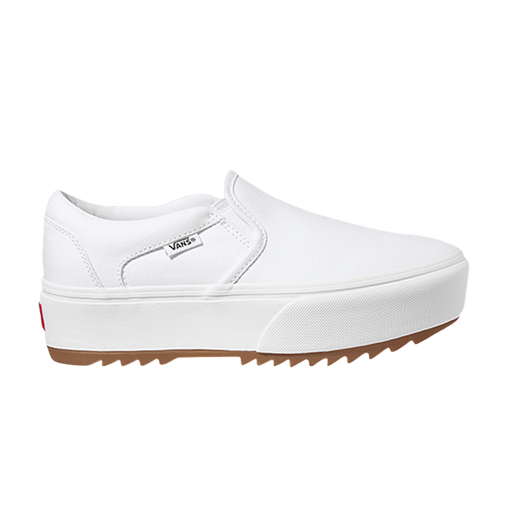 (Women)  Vans Asher Platform ST 'White Gum'  VN0A5JLFWHT