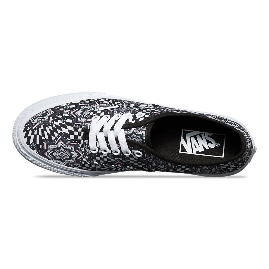 Order (W) Vans Authentic Slim ''Checker Kaleidoscope'' Sneaker VN000XG6IB5