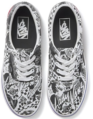 (Women) Vans Era 'White' VN0A4BV4VXT Lookbook (Women) Vans Era 'White' VN0A4BV4VXT