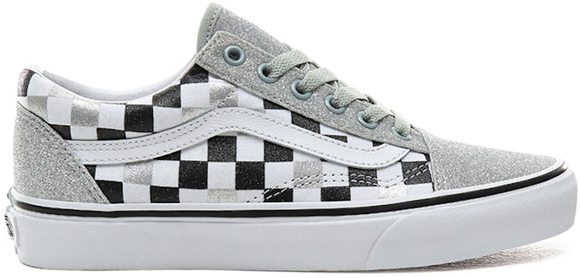 (Women) Vans Old Skool 'Glitter Checkerboard' VN0A4BV5V3J Order (Women) Vans Old Skool 'Glitter Checkerboard' VN0A4BV5V3J