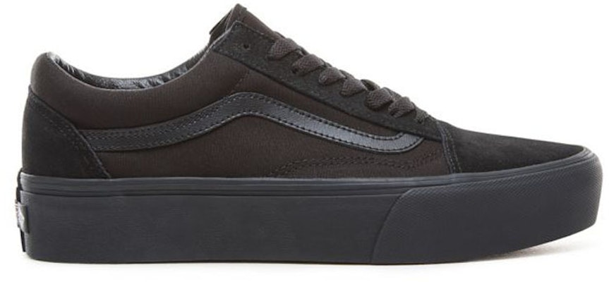 Vans Old Skool Platform 'Black' VN0A3B3UBKA Order Vans Old Skool Platform 'Black' VN0A3B3UBKA
