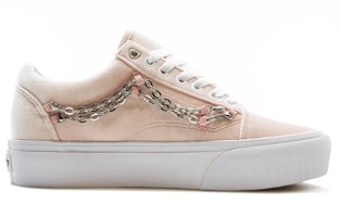 (W) 范斯 Old Skool 链条厚底鞋 '嫣红新娘' VN0A3B3U4TB Order (W) 范斯 Old Skool 链条厚底鞋 '嫣红新娘' VN0A3B3U4TB