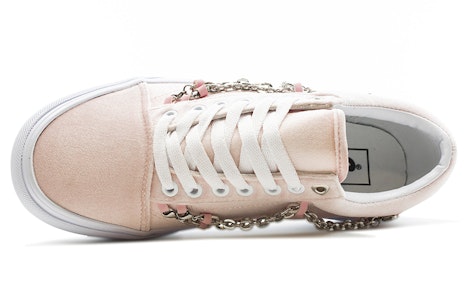 (W) ヴァンズ オールドスクール 厚底 "チェーン - ブラッシングブライド" VN0A3B3U4TB Lookbook (W) ヴァンズ オールドスクール 厚底 "チェーン - ブラッシングブライド" VN0A3B3U4TB