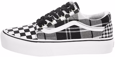 (Women) Vans Old Skool Platform 'Plaid Checkerboard' VN0A3B3UVYD (Women) Vans Old Skool Platform 'Plaid Checkerboard' VN0A3B3UVYD