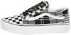 (W) Vans Old Skool Platform 'Plaid Checkerboard' dalam Corak Kotak-Kotak. VN0A3B3UVYD