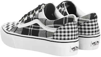 Shop (女款)Vans Old Skool 厚底鞋「格紋棋盤」 VN0A3B3UVYD