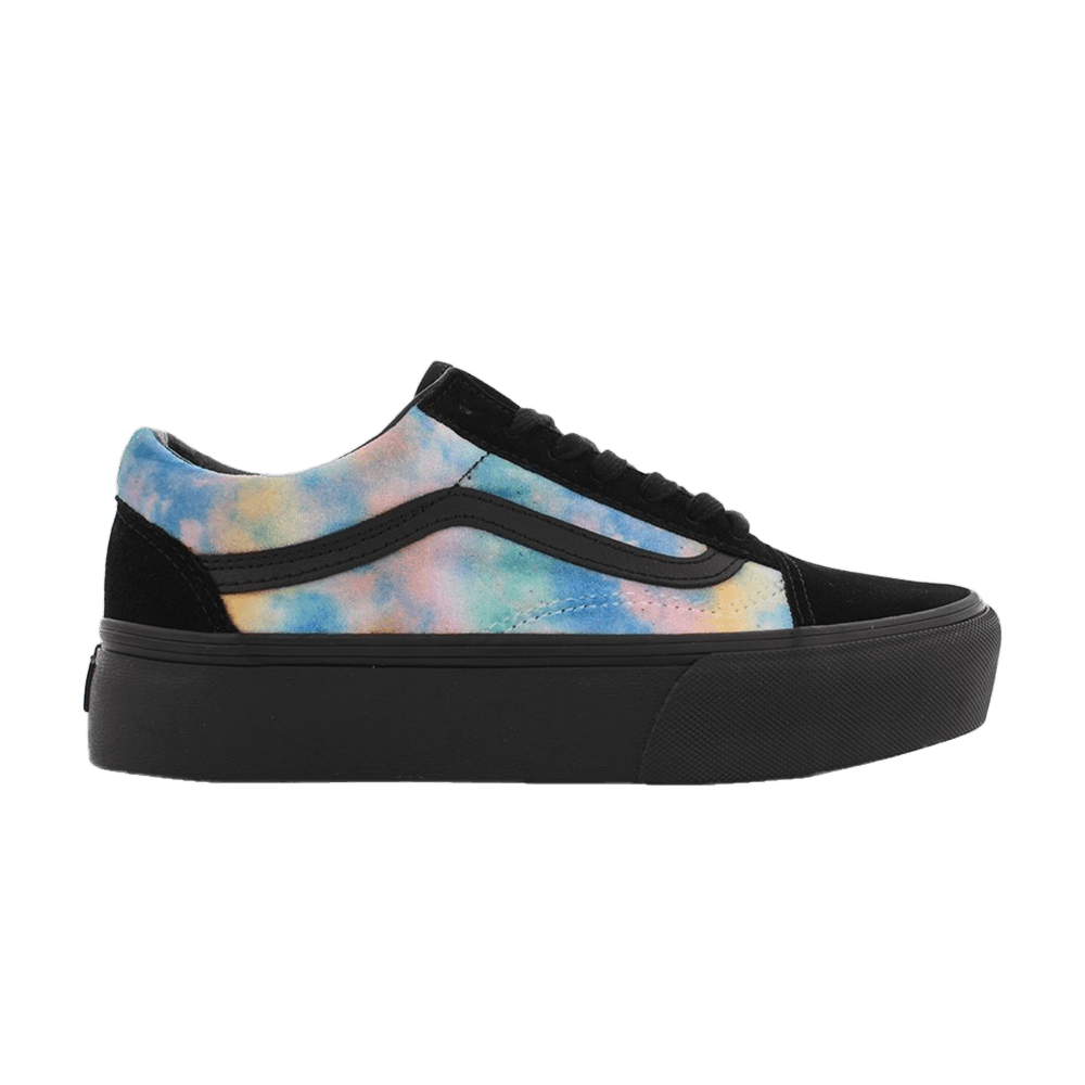 (Women)  Vans Old Skool Platform 'Tie-Dye'  VN0A3B3UQ6E