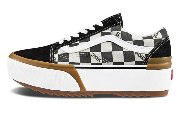 (Women)  Vans Old Skool Stacked 'Checkerboard'  VN0A4U15VLV
