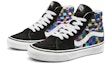 Order (W) Vans Sk8-Hi 'Iridescent Checkerboard' Corak Berkilau VN0A4BV6SRY