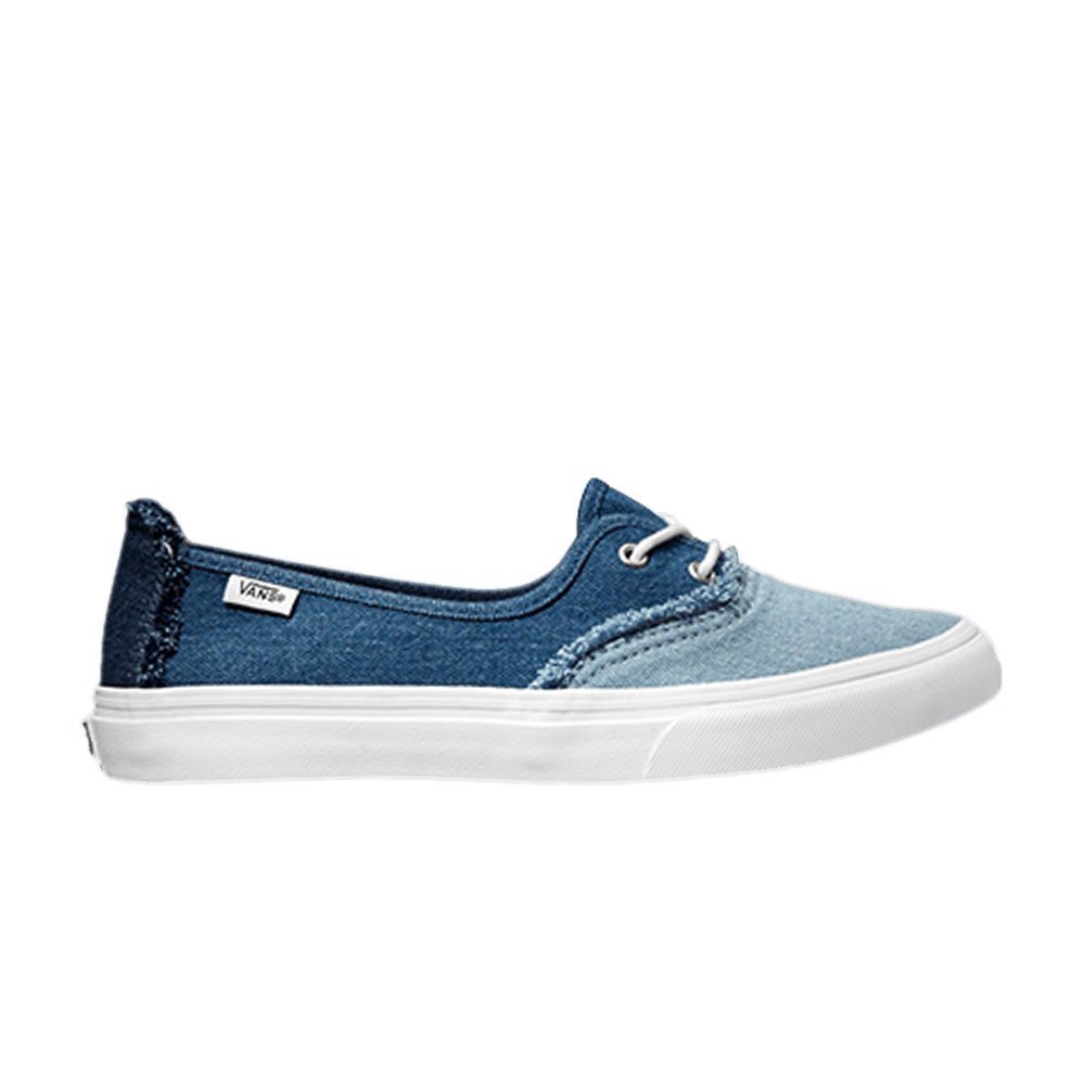 (Women)  Vans Solana SF 'Frayed - Denim'  VN0A3MVFR4A