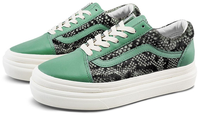 (W) Vans 超级舒适Cush Old Skool LX '薄荷奶油' VN0A4U1E26G Lookbook (W) Vans 超级舒适Cush Old Skool LX '薄荷奶油' VN0A4U1E26G