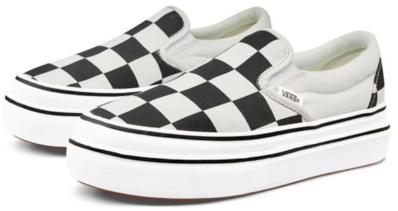 (W) Vans Super ComfyCush Slip-On 'Big Classics Checker' Sepatu Checkerboard VN0A4U1FXT4 Order (W) Vans Super ComfyCush Slip-On 'Big Classics Checker' Sepatu Checkerboard VN0A4U1FXT4