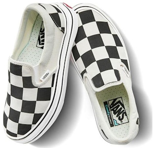 (W) Vans Super ComfyCush Slip-On 'Big Classics Checker' Sepatu Checkerboard VN0A4U1FXT4 Lookbook (W) Vans Super ComfyCush Slip-On 'Big Classics Checker' Sepatu Checkerboard VN0A4U1FXT4