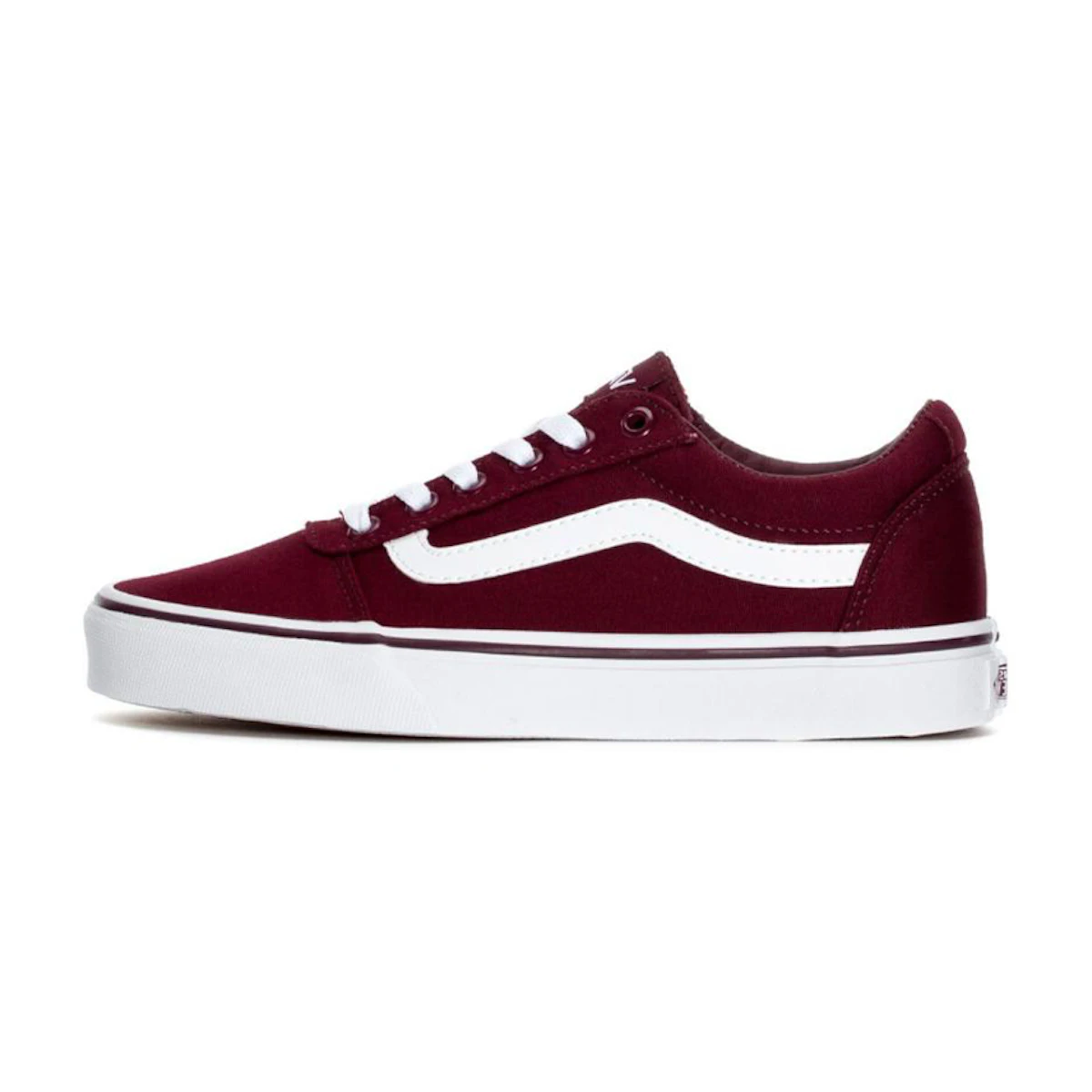 Skate Shoe Vans Ward Low Red (Women) Vans Ward 'Burgundy' VN0A3IUNOLQ