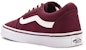 (W) Vans Ward 'Burgundy' Lelaki Wanita Kasut Merah Marun VN0A3IUNOLQ