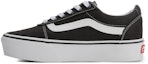 Buy (W) Vans Ward Platform 'Hitam Putih' VN0A3TLC187