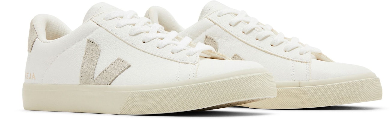 (Women) VEJA Campo Chromefree Leather 'White Natural' CP0502429A Cheap (Women) VEJA Campo Chromefree Leather 'White Natural' CP0502429A