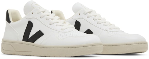 (W) VEJA V-10 CWL '白色黑色' VX0702901A Cheap (W) VEJA V-10 CWL '白色黑色' VX0702901A