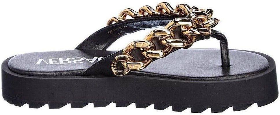 (W) Sandalias de Cadena Versace 'Negro' 1003336-DVT2P-1B00V Order (W) Sandalias de Cadena Versace 'Negro' 1003336-DVT2P-1B00V