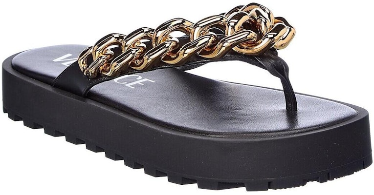 (W) Sandalias de Cadena Versace 'Negro' 1003336-DVT2P-1B00V Lookbook (W) Sandalias de Cadena Versace 'Negro' 1003336-DVT2P-1B00V