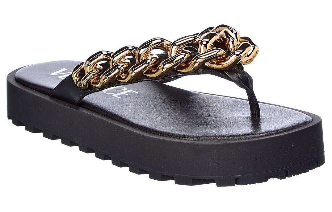 Lookbook （女性）Versace 鏈條涼鞋「黑色」1003336-DVT2P-1B00V