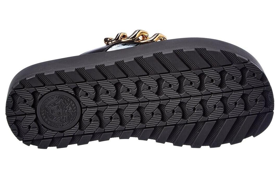 Details for （女性）Versace 鏈條涼鞋「黑色」1003336-DVT2P-1B00V