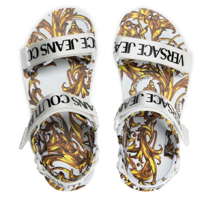 (W) Versace Garland Logo Plateau Sandal ''Baroque Print - Wit'' 72VA3SX4-ZS196-G03 Lookbook (W) Versace Garland Logo Plateau Sandal ''Baroque Print - Wit'' 72VA3SX4-ZS196-G03