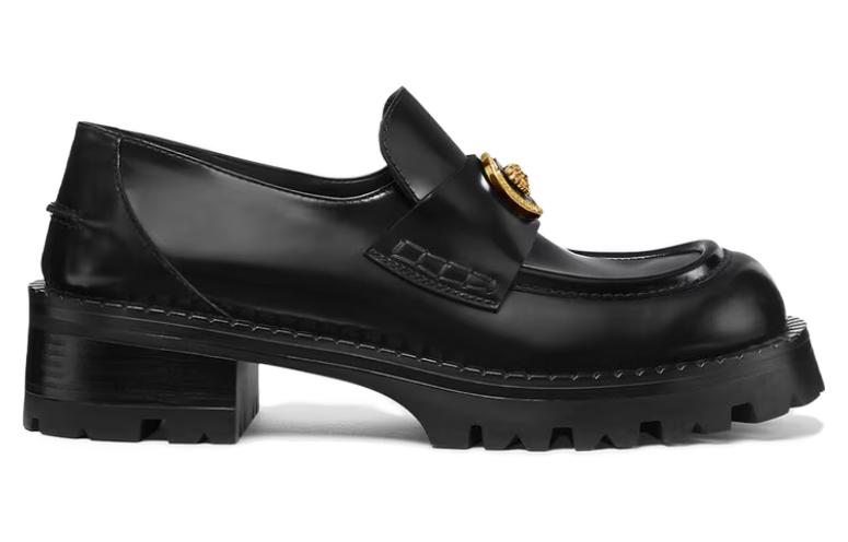 Order (W) Versace Loafers T.35 'Hitam' 1012493-1A08773-1B00V