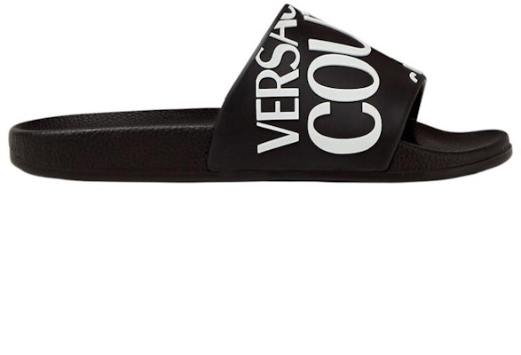 (W) Versace Sandal Logo 'Hitam Putih' 72VA3SQ1-71352-899 Order (W) Versace Sandal Logo 'Hitam Putih' 72VA3SQ1-71352-899
