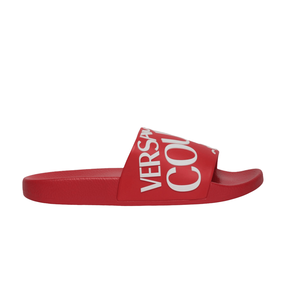 Buy (W) ヴェルサーチ ロゴ スライド (赤) 72VA3SQ1-71352-531
