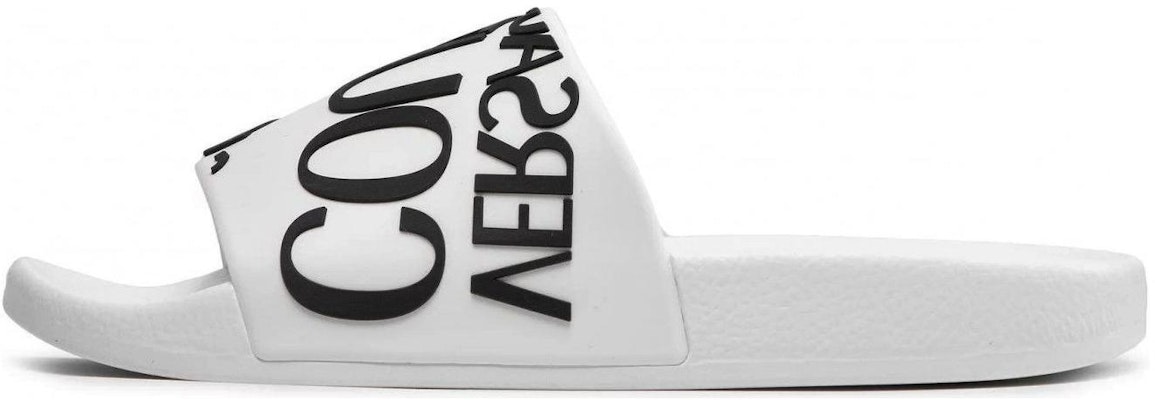 (W) Versace Logo Slide 'Putih Hitam' 72VA3SQ1-71352-003 Buy (W) Versace Logo Slide 'Putih Hitam' 72VA3SQ1-71352-003