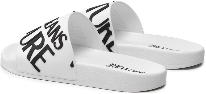 (W) Versace Logo Slide 'Putih Hitam' 72VA3SQ1-71352-003 Lookbook (W) Versace Logo Slide 'Putih Hitam' 72VA3SQ1-71352-003