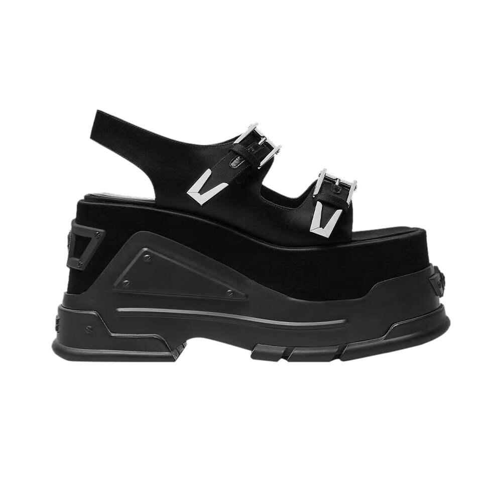 (Women)  Versace Medusa Anthem Platform Sandal 'Black'  1009804-1A00619-1B00P