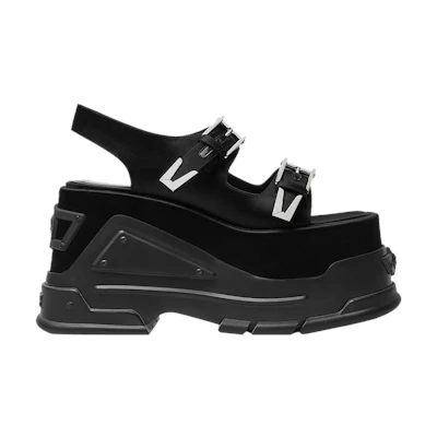 (W) Versace Medusa Anthem Platform Sandal 'Black'
