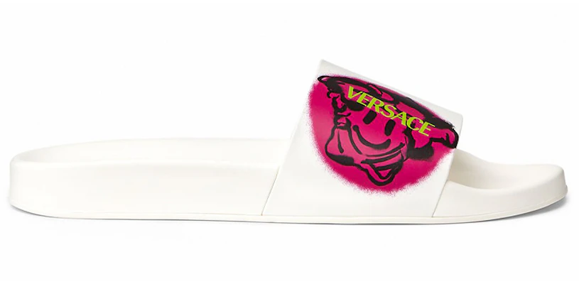 (W) 范思哲美杜莎微笑拖鞋 '白色' DSR609CN-1A02005-2W090 Order (W) 范思哲美杜莎微笑拖鞋 '白色' DSR609CN-1A02005-2W090