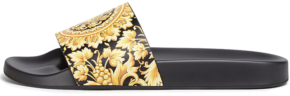 (女士)Versace Medusa 鉚釘皮革拖鞋「Barocco 印花」DSU6210-D61VG-5B000 Buy (女士)Versace Medusa 鉚釘皮革拖鞋「Barocco 印花」DSU6210-D61VG-5B000