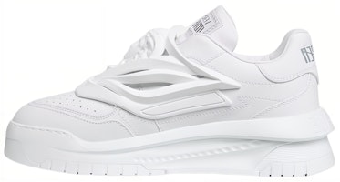 (Women) Versace Odissea Caged Rubber Medusa Sneaker 'White' 1005215-1A03180-1W010 (Women) Versace Odissea Caged Rubber Medusa Sneaker 'White' 1005215-1A03180-1W010