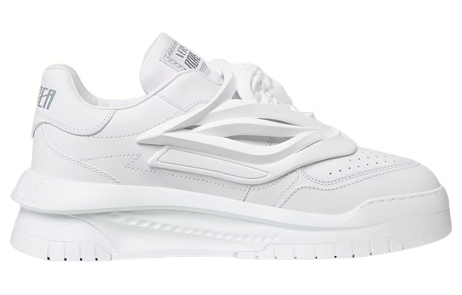 Order (W) Sneaker Versace Odissea Caged Karet Medusa 'Putih' 1005215-1A03180-1W010