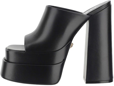 (W) 베르사체 플랫폼 뮬 T.155 블랙 (Versace Platform Mule T.155 Black - shortened) 1003320-DVT2P-1B00V Buy (W) 베르사체 플랫폼 뮬 T.155 블랙 (Versace Platform Mule T.155 Black - shortened) 1003320-DVT2P-1B00V