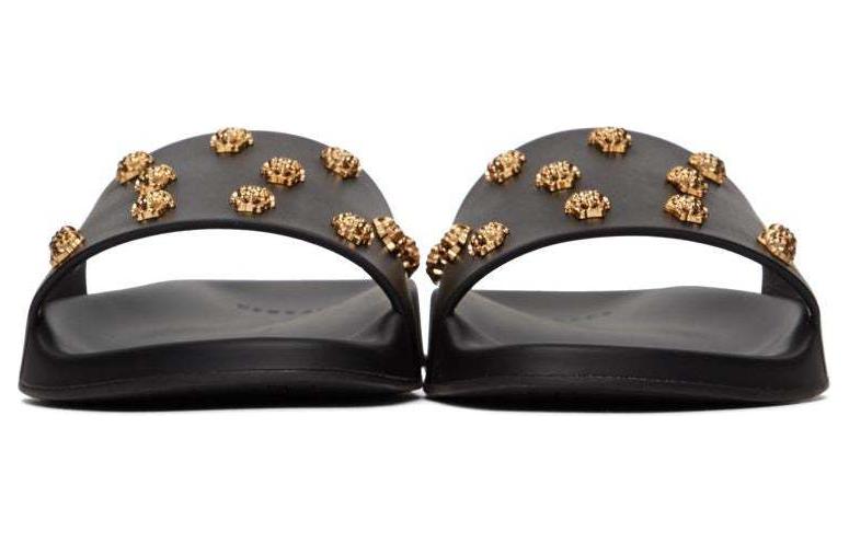 Purchase (W) Versace Sandal Kolam 'Logo Berpaku' DSR610C-DB2G-KVO41
