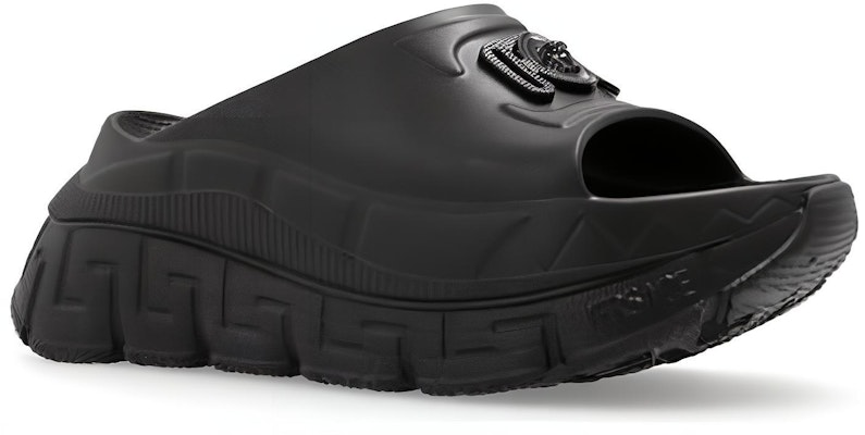 (W) Versace Slide Kain 'Hitam' 1011314-1A08202-1B090 Order (W) Versace Slide Kain 'Hitam' 1011314-1A08202-1B090