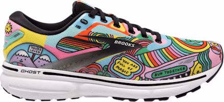 (Women) Wednesday Holmes x Brooks Ghost 15 'Pride' 120380-1B-058 (Women) Wednesday Holmes x Brooks Ghost 15 'Pride' 120380-1B-058