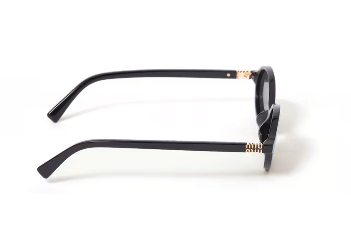 Purchase (W) [Kacamata Resep] MIU MIU Kacamata Bentuk Tidak Biasa Wanita - Hitam SMU04ZE1ABF05S0CA050