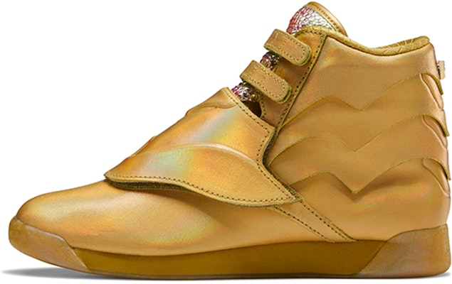 (Women) Wonder Woman 1984 x Reebok Freestyle Hi 'Golden Eagle Armor' FW4667 Buy (Women) Wonder Woman 1984 x Reebok Freestyle Hi 'Golden Eagle Armor' FW4667