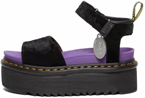 (女款)X-Girl x Dr. Martens 綁帶厚底涼鞋「黑絲絨」 27165001 Buy (女款)X-Girl x Dr. Martens 綁帶厚底涼鞋「黑絲絨」 27165001