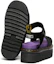 Details for (W) X-Girl x Dr. Martens Strap Platform Sandal ''Zwart Fluweel'' 27165001