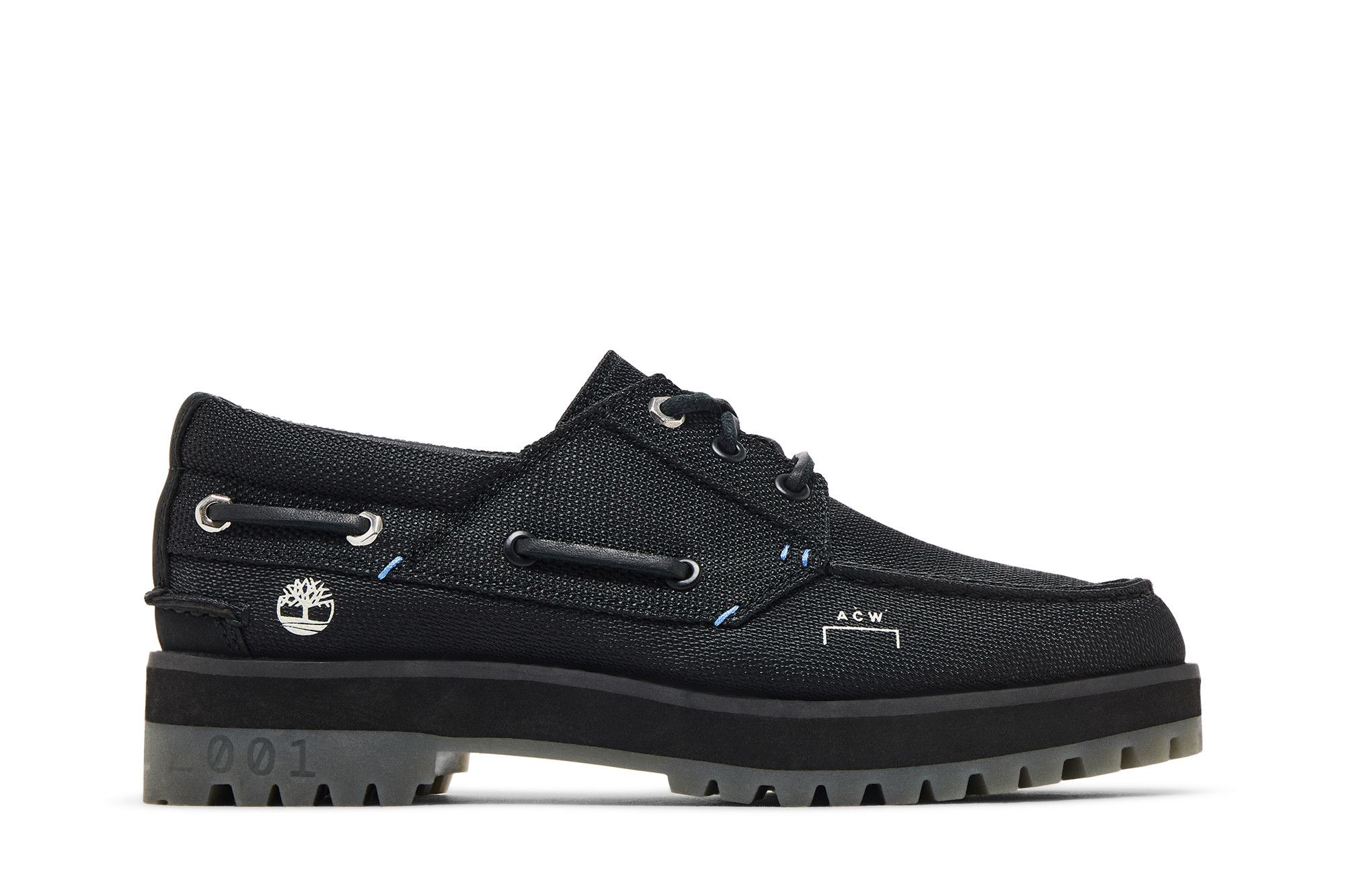 (Women) A-Cold-Wall* x Timberland 3-Eye Lug Boat 'Future73 - Black'  TB0A66XF-001